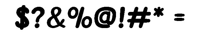 Sweet Kiddish Regular Font OTHER CHARS
