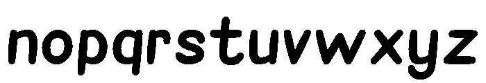 Sweet Kiddish Regular Font LOWERCASE