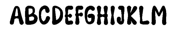 Sweet Kiddo Regular Font UPPERCASE