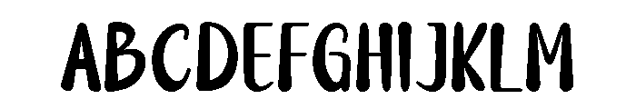 Sweet Kind Font UPPERCASE