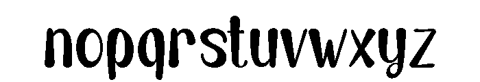 Sweet Kind Font LOWERCASE