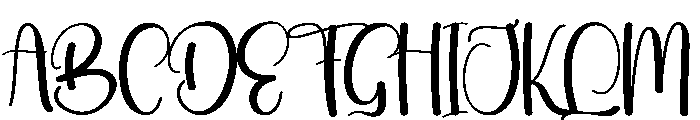 Sweet Lemoncake Font UPPERCASE