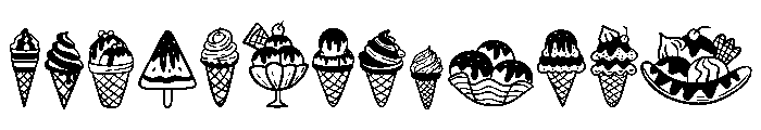 Sweet Melt Font UPPERCASE
