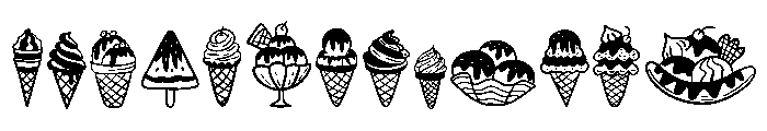 Sweet Melt Font LOWERCASE