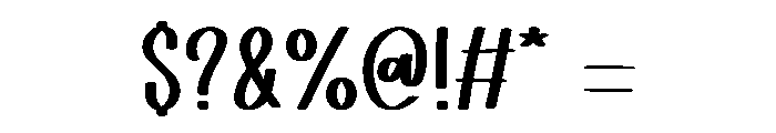 Sweet Mommy Font OTHER CHARS