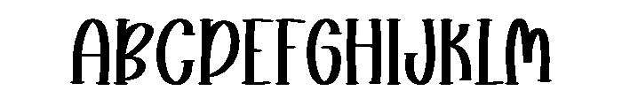 Sweet Mommy Font UPPERCASE