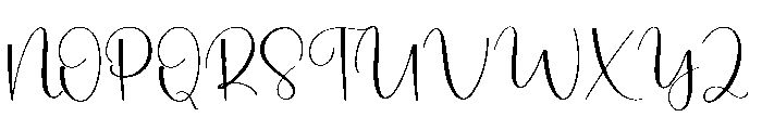 Sweet Natural Font UPPERCASE