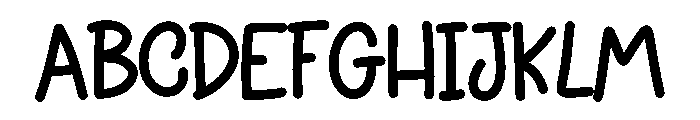 Sweet Pea Font UPPERCASE