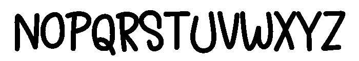 Sweet Pea Font UPPERCASE