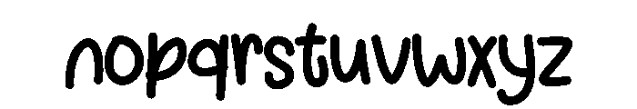 Sweet Pea Font LOWERCASE
