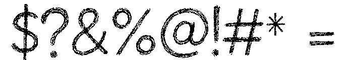 Sweet Roast 2 Font OTHER CHARS