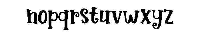Sweet Romantic Regular Font LOWERCASE