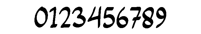 Sweet Scribble Regular Font OTHER CHARS