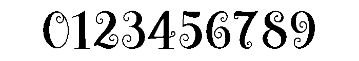 Sweet Swirl Font OTHER CHARS