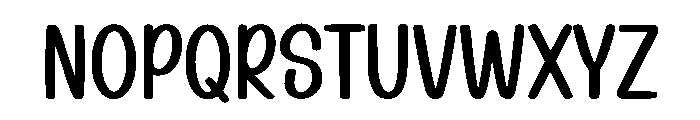 Sweet Teacher Font UPPERCASE