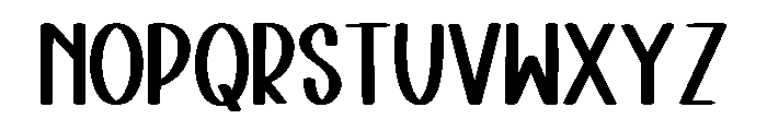 Sweet Twinkle Regular Font UPPERCASE