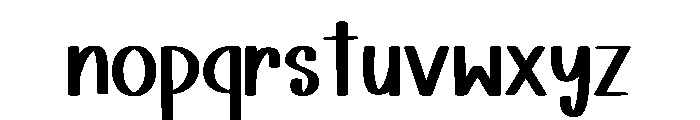 Sweet Twinkle Regular Font LOWERCASE