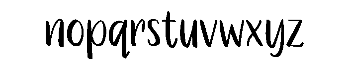 Sweet berry Font LOWERCASE