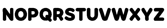 SweetKidsBubble Font LOWERCASE