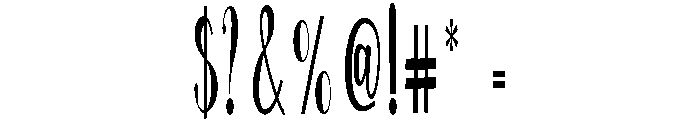 SweetMagnolia Font OTHER CHARS