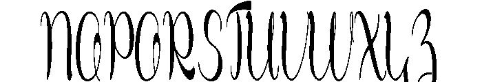 SweetMagnolia Font UPPERCASE