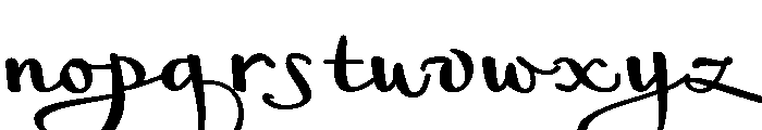 SweetMarigold Font LOWERCASE