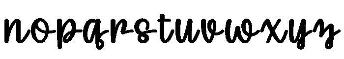 SweetMuse Font LOWERCASE