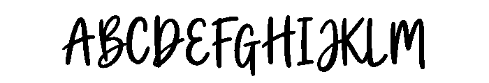 SweetPumpkin Font UPPERCASE