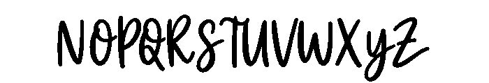 SweetPumpkin Font UPPERCASE