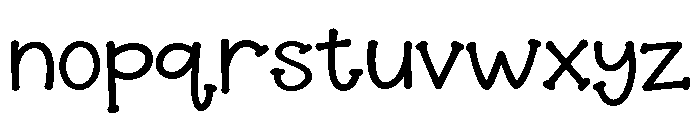 Sweetbell Regular Font LOWERCASE