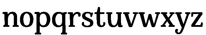 Sweetberry Serif Font LOWERCASE