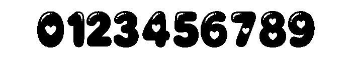 Sweetbliss Regular Font OTHER CHARS