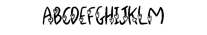 Sweetheart Doodle By Sq Regular FONT