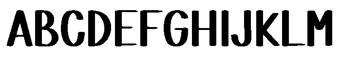 Sweetheart Scribble Font UPPERCASE