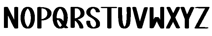 Sweetheart Scribble Font UPPERCASE