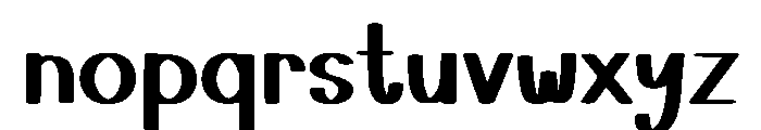 Sweetheart Scribble Font LOWERCASE
