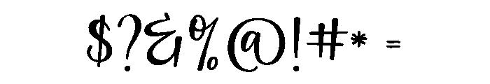 Sweetheart-Script Font OTHER CHARS