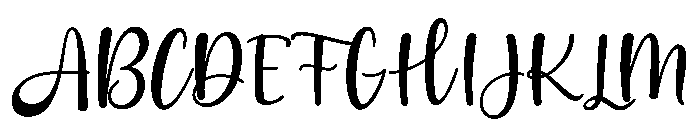Sweetheart-Script Font UPPERCASE