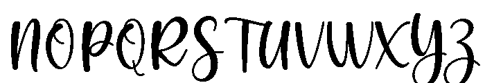 Sweetheart-Script Font UPPERCASE