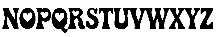 Sweetheart Serif Font UPPERCASE