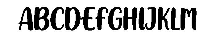 Sweetica Font UPPERCASE