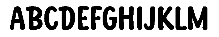 Sweetie America Regular Font UPPERCASE