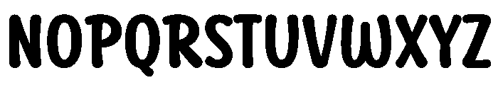 Sweetie America Regular Font UPPERCASE