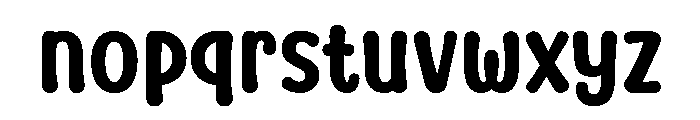 Sweetie America Regular Font LOWERCASE