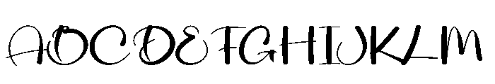 Sweetie Christmas Font UPPERCASE