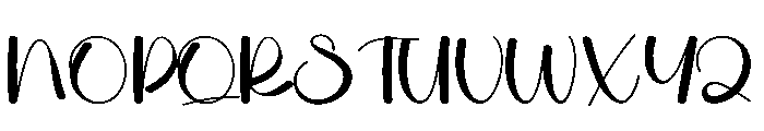 Sweetie Christmas Font UPPERCASE