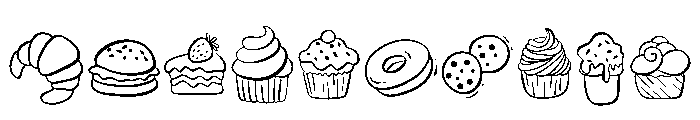 Sweetie Doodle Font OTHER CHARS