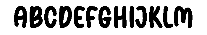 Sweetie Flower Font UPPERCASE