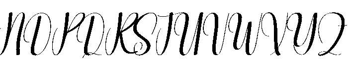 Sweetie Honeymoon Font UPPERCASE