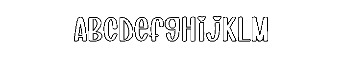 Sweetie Outline FONT